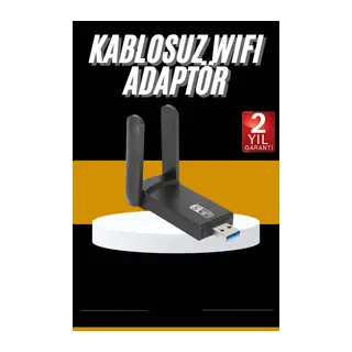Mbps Wifi Alıcı Kablosuz Wifi Adaptörü Çift Band Çift Antenli