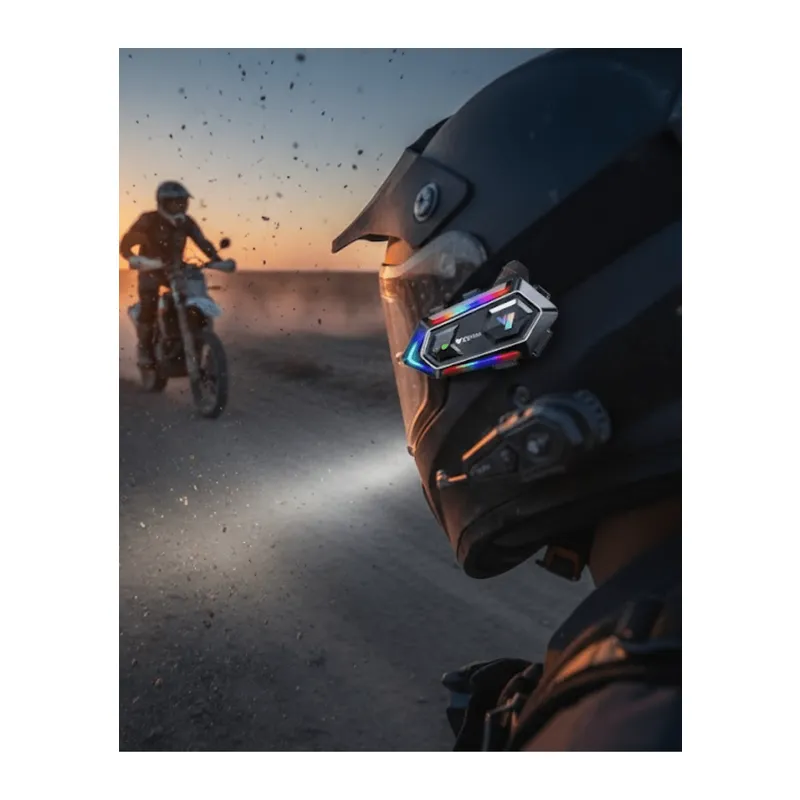Çift Gürültü Azaltmalı Motosiklet Kask Telsiz Kulaklık