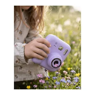 Mini Çocuk Kamerası Fotoğraf Video Çekim 4 Rulo Kağıt ve 5 Kalem Hediyeli