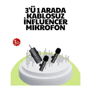 Çok Yönlü Mikrofon - Net Ses, Uzun Pil