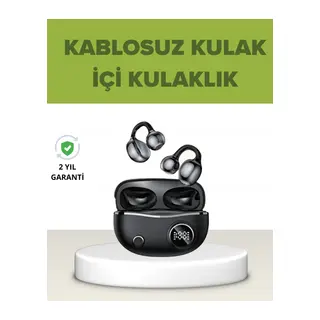 Açık Kulak Tasarımlı Bluetooth 5.4 Kablosuz Kulaklık – Uzun Pil Ömrü