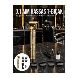 Daling Profesyonel Tıraş Makinesi Islak ve Kuru Kullanım Yeni Nesil