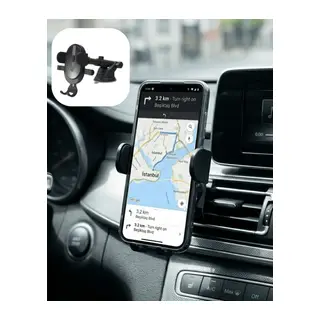 Araç Konsol Telefon Tutucu Ayarlanabilir Telefon Standı