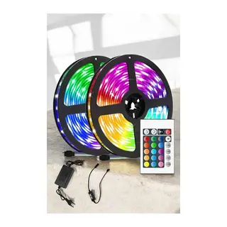 RGB Işıklı 10Metre Şerit Led Kumandalı Yeni Nesil