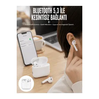 2.Nesil Yeni Model TWS Bluetooth Kulaklık Dokunmatik Kontrol Yüksek Ses Kaliteli Yeni Nesil