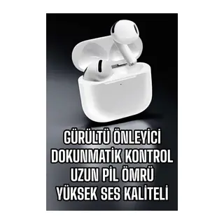 Bluetooth Kulaklık Yeni Nesil Gürültü Önleyici Yüksek Ses Kaliteli Mikrofonlu
