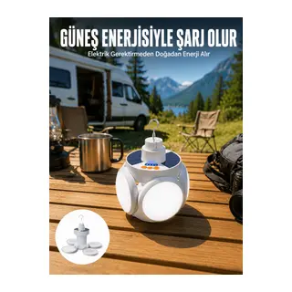 5 KANATLI SOLAR LAMBA Yeni Nesil