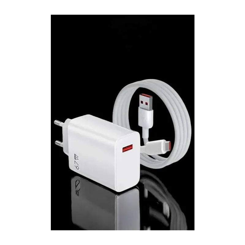 Şarj Aleti Turbo Hızlı 67W Type-C Hızlı Şarj