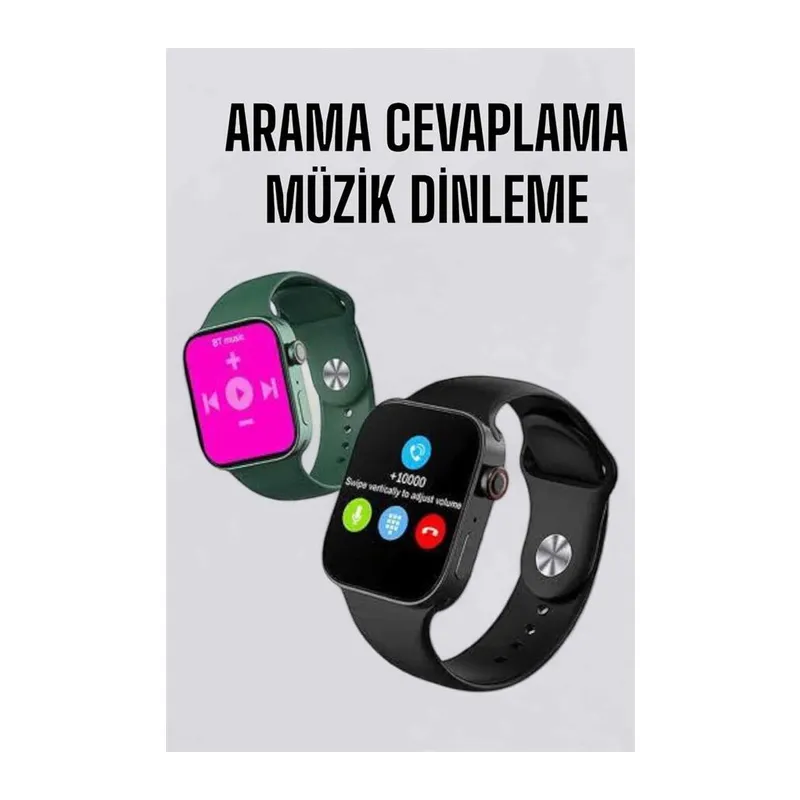 Akıllı Saat Amoled Ekran GPS ve Uyku Takibi Bluetooth Bağlantılı