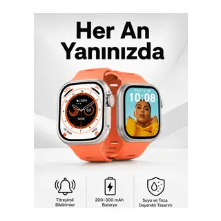 Akıllı Saat GPS, Sağlık Ve Uyku Takibi Arama Cevaplayan Bluetooth Bağlantılı (Kopya)