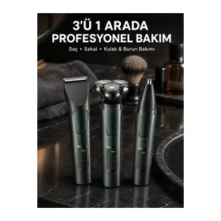 Kulak Ve Burun Başlıklı Profesyonel Tıraş Makinesi Yeni Nesil