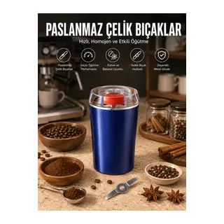 Otomatik Kahve ve Baharat Öğütücü Kolay Ve Taşınabilir