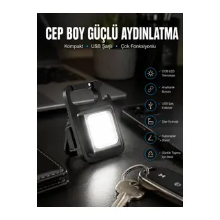 Led Işık Acil Durum Işığı Çok Fonksiyonlu Mıknatıs Özelliği