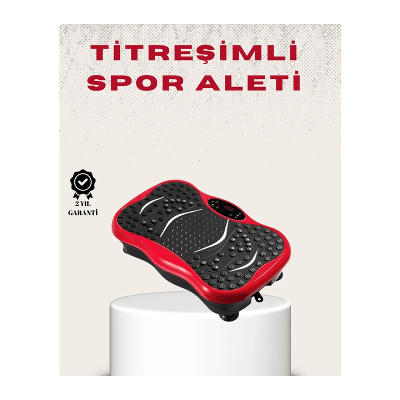 Vücut Sıkılaştırmaya Yardımcı Titreşimli Fitness Platformu
