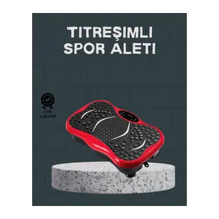 Titreşimli Egzersiz Platformu Evde Spor ve Kas Aktivasyonu