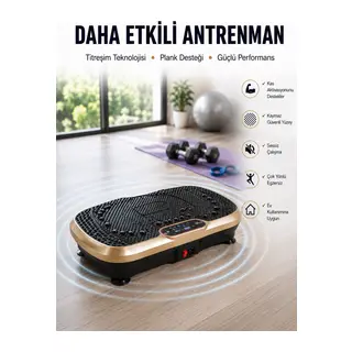 Kas Aktivasyonunu Artıran Titreşimli Egzersiz Makinesi Yeni Nesil