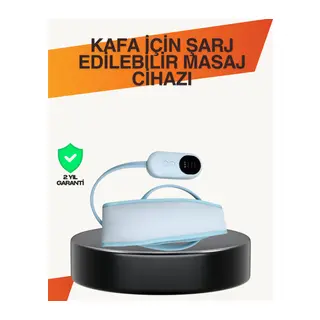 Evde Spa Etkisi Sunan Isıtmalı Baş Masaj Cihazı