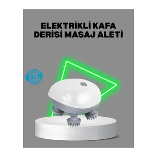 Elektrikli Kafa Derisi Masaj Aleti Islak ve Kuru Kullanım