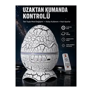 Ayarlanabilir Parlaklık ve Sis Efektli Atmosfer Lambası
