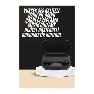 Kulak İçi Bluetooth Kulaklık Rgb Işıklı Çift Mikrofonlu iOS/Android Uyumlu BT 5.2