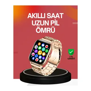 41 mm Kavisli Kasa Akıllı Saat IOS ve Android Uyumlu