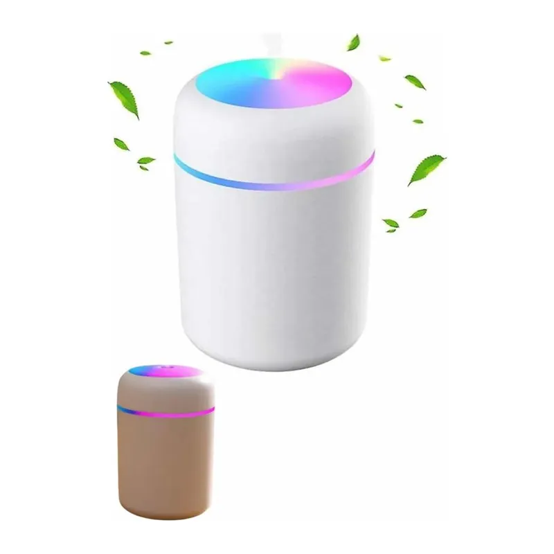 Humidifier LED Işıklı Mini Ortam Oda Kokusu Aromaterapi Buhardanlık