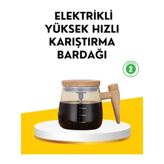 USB Şarjlı Akıllı Karıştırıcı Kupa IP6 Su Geçirmez