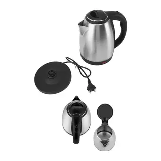 Elektrikli Paslanmaz Çelik Su Isıtcı Çelik Kettle 1.8 Lt. Uzun Ömürlü