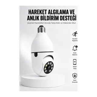 Hareket Algılamalı Kablosuz Akıllı Ev Güvenlik Kamerası Yeni Nesil