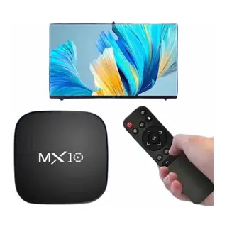 Akıllı TV kutusu Mx Box Android 7.1 TV kutusu 2.4G Wifi