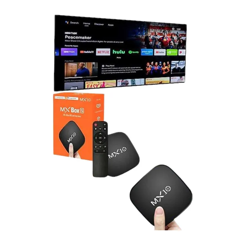 Mx Box Android Tv Media Sound 4K Ultra HD Görüntü Kaliteli