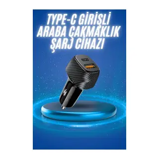38W Oto Çakmaklık Araç Içi Şarj Cihazı Hızlı Şarj Uzun Ömürlü