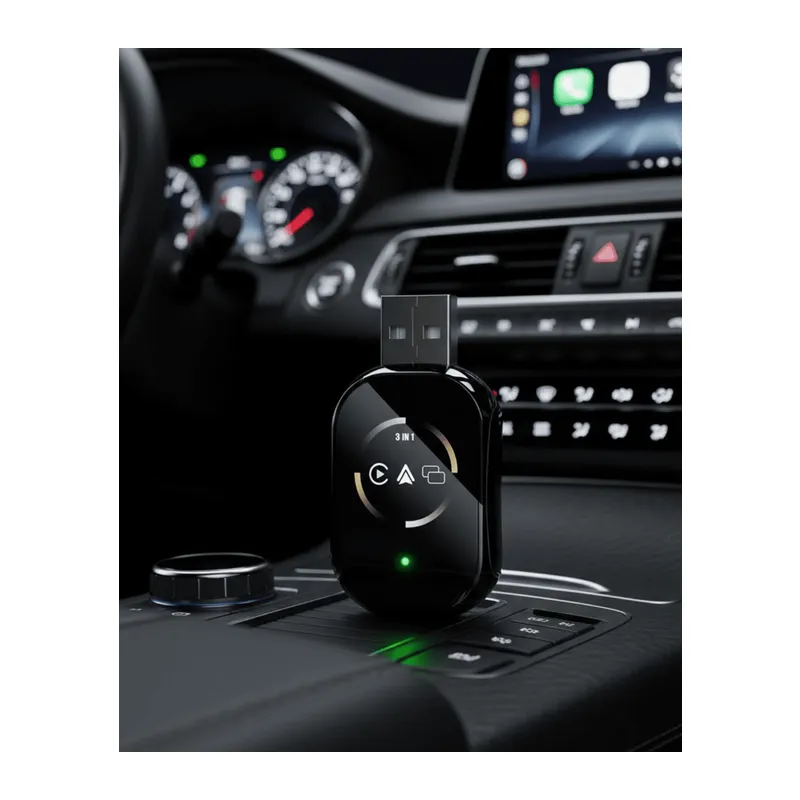 Araç İçi Kablosuz CarPlay Android Auto AirPlay Adaptörü