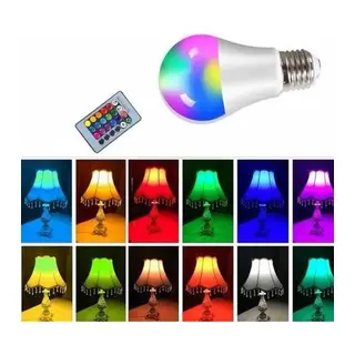Ambiyans Aydınlatma RGB Led Lamba Kumandalı Renk Değiştirebilen