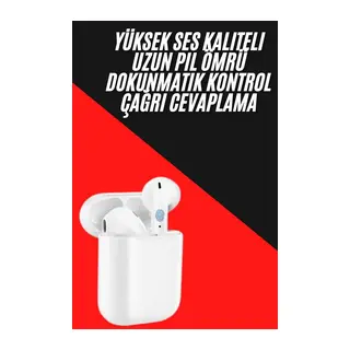 Yeni Nesil Çift Mikrofonlu Dokunmatik Kablosuz Bluetooth Kulaklık