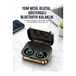 2025 Model Bluetooth Kulaklık Telefon Şarj Edebilen Çağrı Cevaplama Dijital Göstergeli