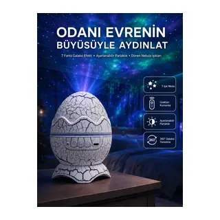 Gece Lambası Yumurta Işık Speaker Yeni Nesil Dinozor Yumurtası Görünümlü