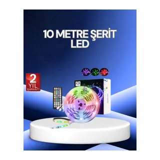 10 Metre Smart Şerit Led Bluetooth Telefon Kontrollü USB Enerjili