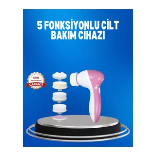 Taşınabilir 5 in 1 Elektrikli Cilt Temizleyici