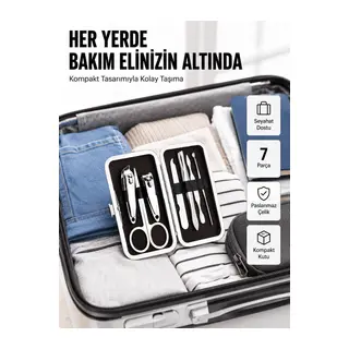 Kompakt Tasarımlı El ve Ayak Bakım Seti