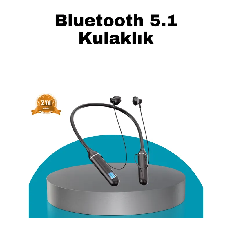Uzun Pil Ömrü ve Hızlı Şarj Özellikli Bluetooth Kulaklık