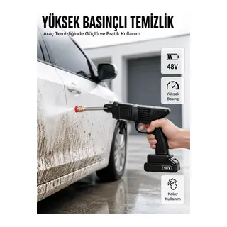 Orijinal 2025 48V Şarjlı Basınçlı Temizlik Tabancası A Kalite Seri