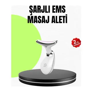 Kırışıklık Önleyici Güzellik Cihazı | Mikro Akım Masaj ve Isı Terapisi
