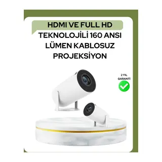 Ultra Pro Full HD ve 4K Destekli 130 İnç Projeksiyon Cihazı