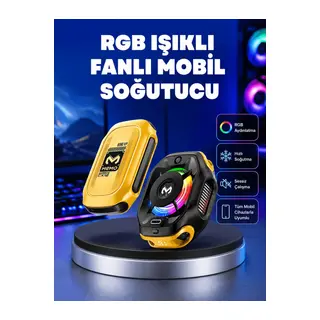 Type-C Girişli AI Modlu Yüksek Performanslı Telefon Soğutucu Yeni Nesil