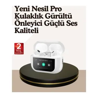 Dokunmatik Kontrollü Gürültü Önleyici Bluetooth Kulaklık Şarj Göstergeli