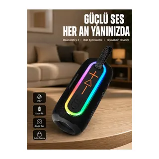 Uzun Pil Ömürlü Bluetooth 5.1 Hoparlör Yeni Nesil