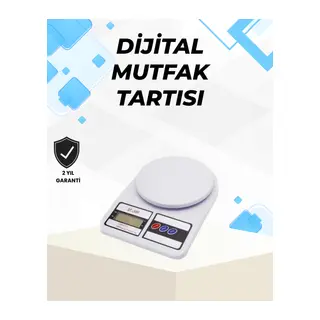 Hassas Tartım İçin Dijital Mutfak Terazisi – 10kg / 1g