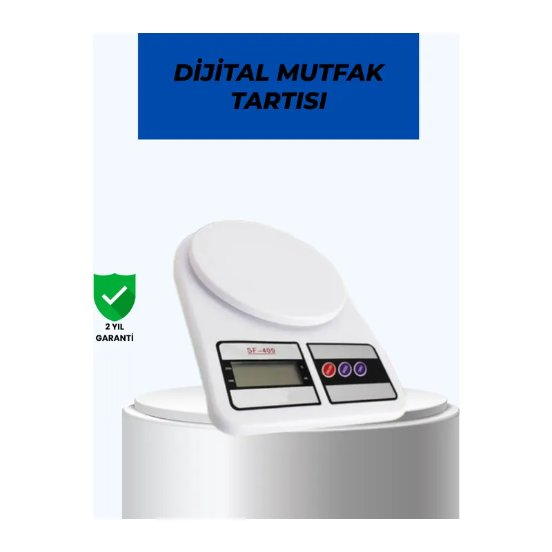Taşınabilir Dijital Terazi – Çift Ölçü Birimi Destekli