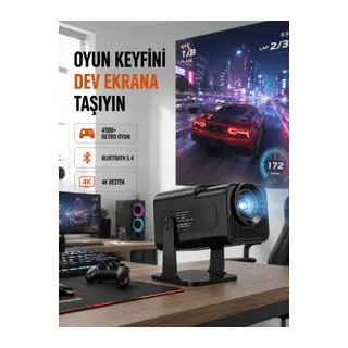 HCS350pro Android 11 İşletim Sistemli Mini Projektör Yeni Nesil